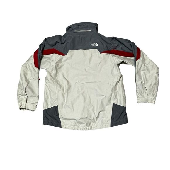The North Face Men’s Small Ski Jacket Shell Gray Red - Picture 3 of 8